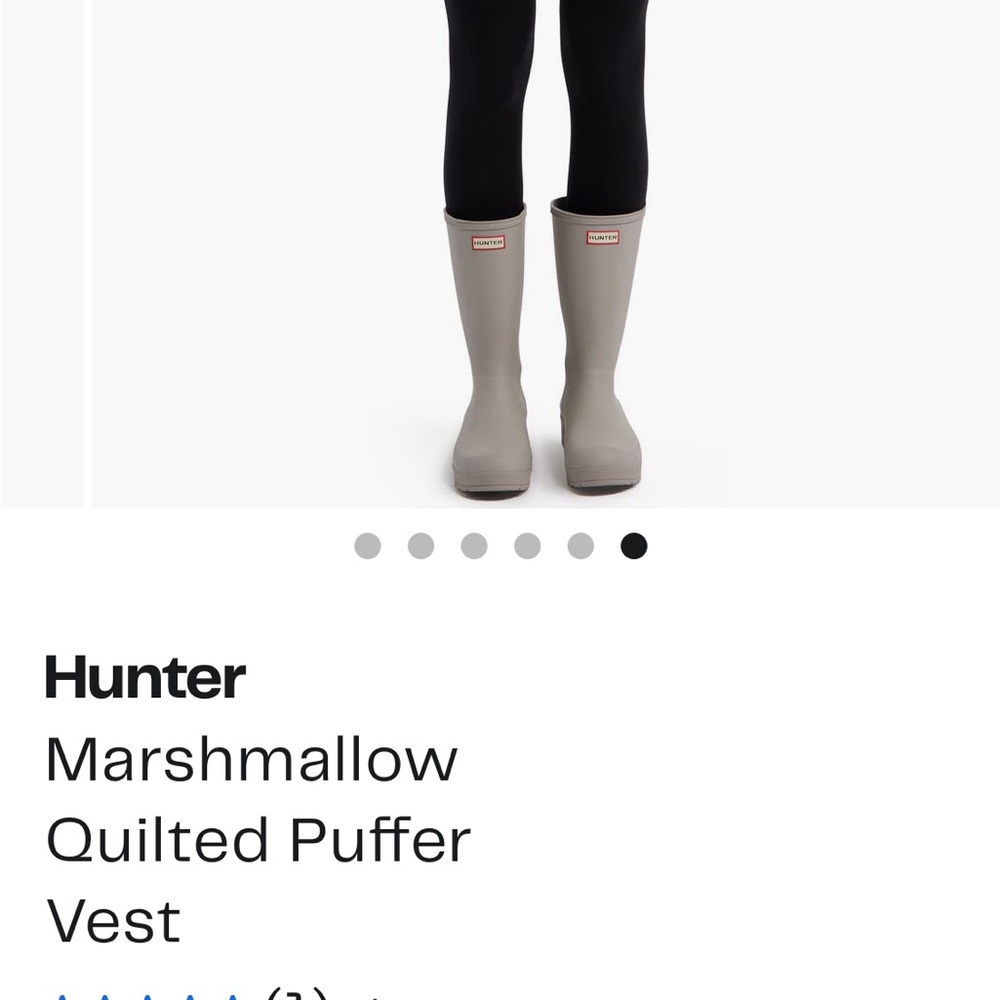 Hunter Puffer Hooded Vest size small - Picture 15 of 16